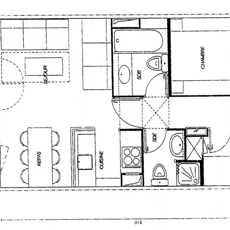 3 Pieces, 6 Pers, Balcon, Animaux Acceptes, Parking Optionnel - Fr-1-291-727 Apartment Valmorel